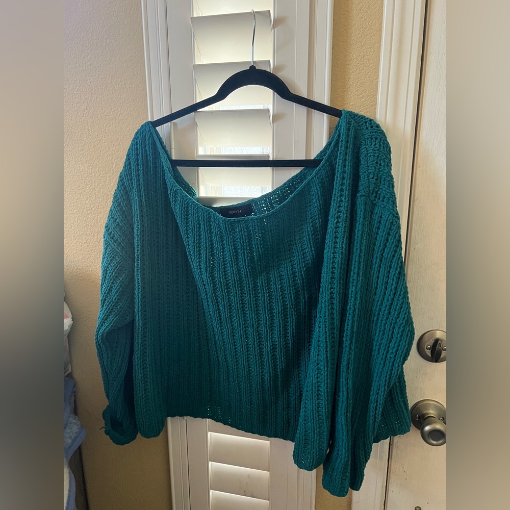 F21 + off the shoulder sweater